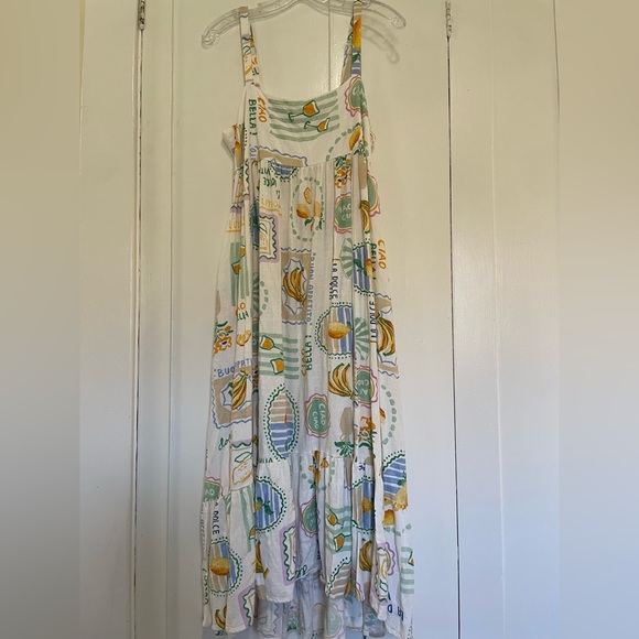 Paper Heart Dresses & Skirts - Paper Heart Anthropologie linen blend maxi dress size large